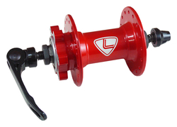 náboj přední LOGIC Prime disc 32děr červený