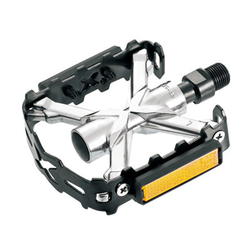 pedály FEIMIN FP-953ZP -X- BMX Al černo-stříbrné