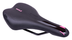 sedlo DDK F24 SEMI PU černo-růžové