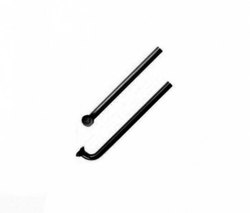 dráty CnSpoke nerez černé 2 mm x 292 mm