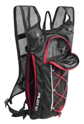 batoh FORCE PILOT 10 l, černo-červený