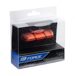 blikačka zadní FORCE COB 29LM, 16x LED, USB