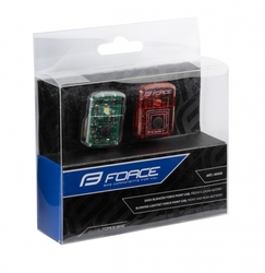 blikačky sada FORCE POINT USB přední+zadní