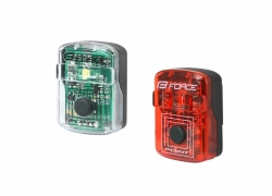 blikačky sada FORCE POINT USB přední+zadní