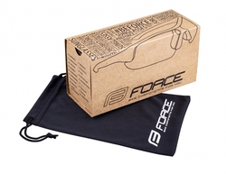 brýle FORCE APEX, fluo-černé,černé kontrastní sklo