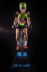 brýle FORCE APEX, fluo-černé,černé kontrastní sklo