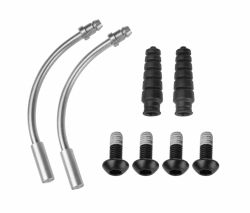 brzdové čelisti SHIMANO "V" BRT610 černé - sada