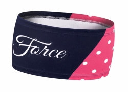čelenka FORCE FIT POINTS sport zúžená, růž-mod UNI