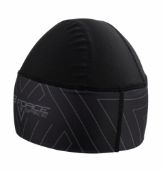 čepice pod přilbu FORCE SPIKE, černá 