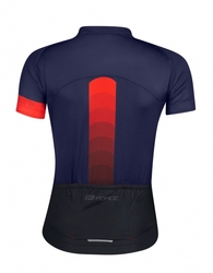 dres F ASCENT LADY kr. rukáv, modro-červený