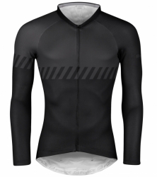 dres F FASHION, dlouhý rukáv, černo-šedý