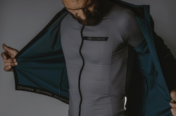 dres FORCE CHARM dlouhý rukáv, šedý