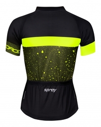 dres FORCE SPRAY LADY kr. rukáv, army-fluo