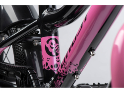 GHOST Powerkid 12" Metallic Black / Pearl Pink