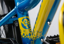 GHOST Powerkid 12 Metallic Blue/Metallic Yellow