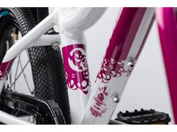 GHOST Powerkid 16" Pearl White / Candy Magenta