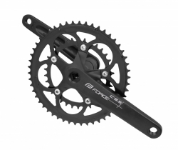 kliky FORCE ROAD C9.5 Al 50/34z 175mm, černé