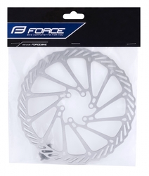 kotouč brzdový FORCE-2 180 mm, 6 děr, stříbrný