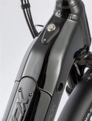 LEADER FOX E-BIKE 26" LOTUS 20"-1, BLACK SHINY (rear motor)