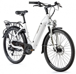 LEADER FOX E-BIKE 26" LOTUS -2, WHITE SHINY (rear motor)
