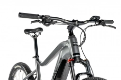 LEADER FOX E-BIKE OXNAR 27,5" GENT,-1,GREY SHINY (PANASONIC)