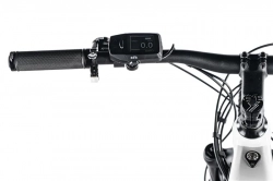 LEADER FOX E-BIKE ARRAN FULL SUSP. 29", 19,5"-1, WHITE SHINY (PANASONIC)