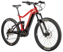 LEADER FOX E-BIKE ARRAN FULL SUSP 29", -2, DARK RED SHINY (PANASONIC)