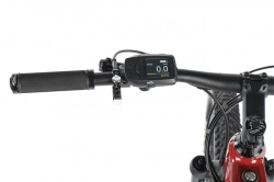 LEADER FOX E-BIKE ARRAN FULL SUSP. 29", 19,5"-2, DARK RED SHINY (PANASONIC)