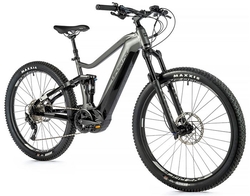 LEADER FOX E-BIKE ARRAN FULL SUSP 29", -3, GREY SHINY  (PANASONIC)
