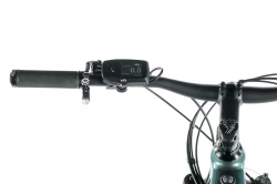 LEADER FOX E-BIKE ARRAN FULL SUSP. 29", 21,5"-4, GREEN BOTTLE  (PANASONIC)