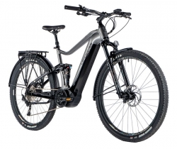 LEADER FOX E-BIKE AXEN FULL SUSP. 29",MUDGUAD, -1, GREY SHINY (PANASONIC)