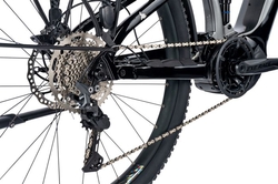 LEADER FOX E-BIKE AXEN FULL SUSP. 29",MUDGUAD, 19,5"-1, GREY SHINY (PANASONIC)