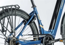 LEADER FOX E-BIKE 28" SAGA CITY 16,5"-2, DARK BLUE SHINY (MODEST)