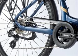 LEADER FOX E-BIKE 28" SAGA CITY 16,5"-2, DARK BLUE SHINY (MODEST)