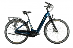 LEADER FOX E-BIKE 28" NEBA CITY -1, DARK BLUE SHINY (M420,NEXUS)