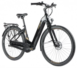 LEADER FOX E-BIKE 28" NEBA CITY -2, BLACK (M420,NEXUS)