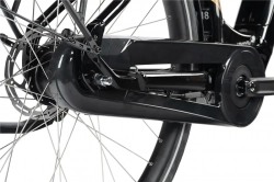 LEADER FOX E-BIKE 28" NEBA CITY -2, BLACK (M420,NEXUS)