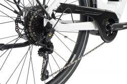 LEADER FOX E-BIKE 28" VIVALO -2,  WHITE SHINY (M420)