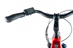LEADER FOX E-BIKE 28" NARA 18"-1, DARK RED SHINY (REAR MOTOR)