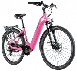 LEADER FOX E-BIKE 28" NARA -3, PINK SHINY (REAR MOTOR)