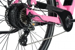 LEADER FOX E-BIKE 28" NARA -3, PINK SHINY (REAR MOTOR)