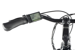 LEADER FOX E-BIKE 28" INDUKTORA 18"-1, BLACK SHINY (rear motor)