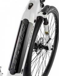LEADER FOX E-BIKE 28" INDUKTORA 18"-2, WHITE (rear motor)