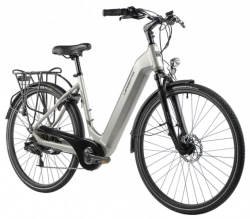 LEADER FOX E-BIKE 28" INDUKTORA -3, SILVER (rear motor)
