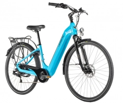 LEADER FOX E-BIKE 28" INDUKTORA -4, BLUE (rear motor)