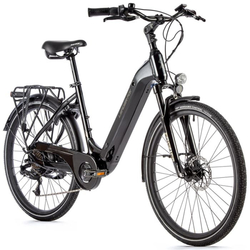 LEADER FOX E-BIKE 26" LOTUS -1, BLACK SHINY (rear motor)