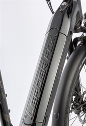 LEADER FOX E-BIKE 26" LOTUS -1, BLACK SHINY (rear motor)