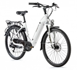 LEADER FOX E-BIKE 26" LOTUS -2, WHITE (rear motor)