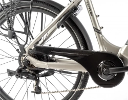 LEADER FOX E-BIKE 26" LOTUS 20"-3, SILVER (rear motor)