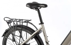 LEADER FOX E-BIKE 26" LOTUS 20"-3, SILVER (rear motor)